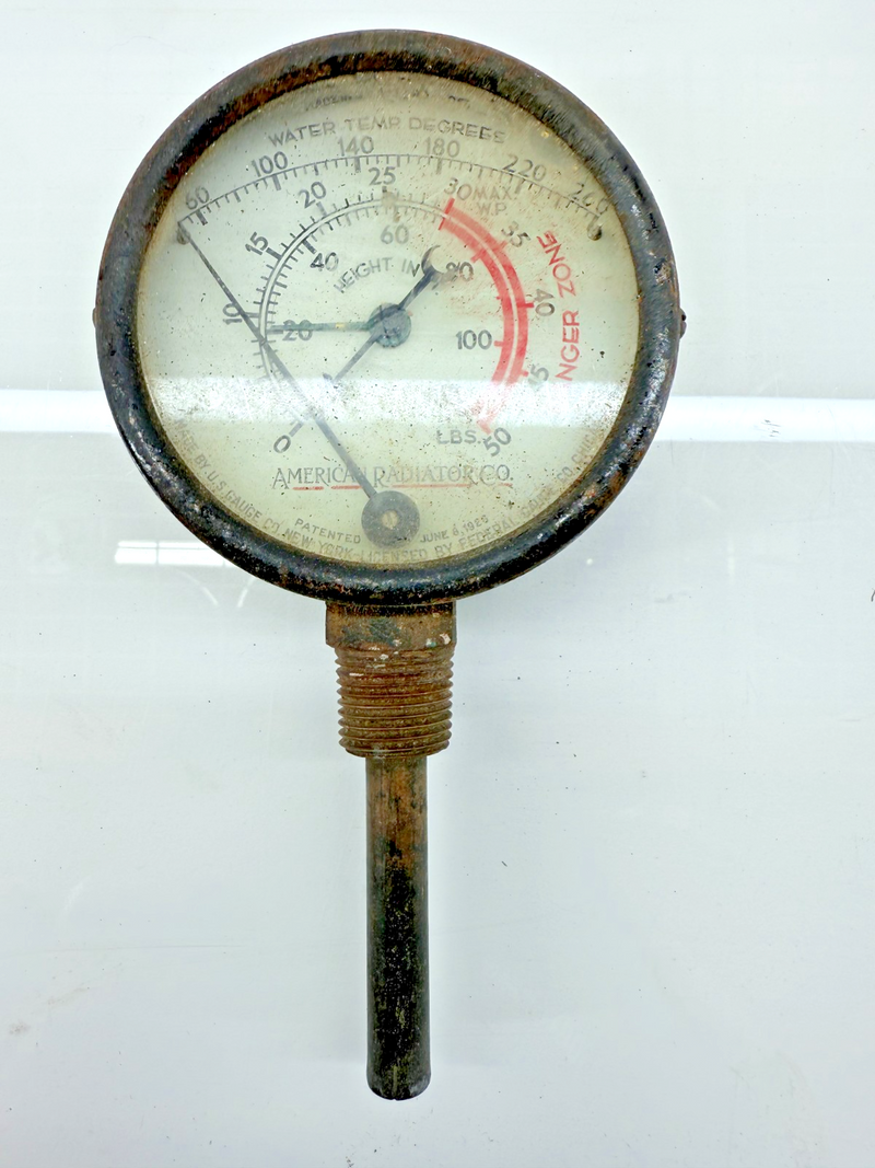 VINTAGE AMERICAN RADIATOR COMPANY GAUGE  C32-11