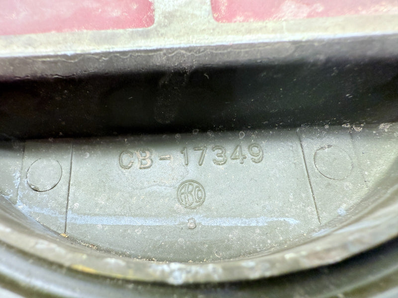 OEM 1950s Kaiser Willy M38 MC Jeep Rear Stop Light Turn Signal Lens Cover C40-12