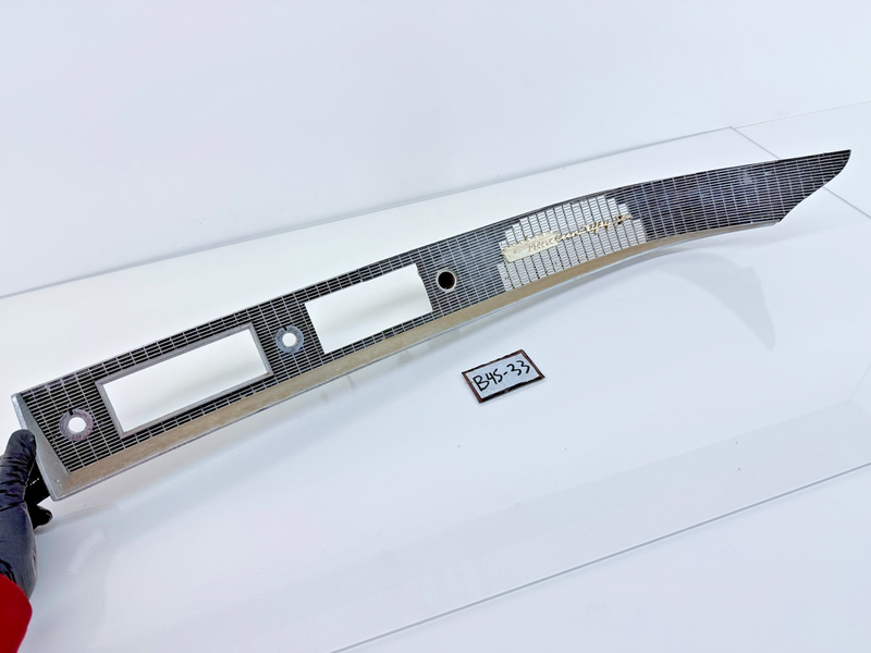 1956 CADILLAC SEDAN COUPE DEVILLE DASH MOLDINGS RADIO HEATER BEZEL TRIM B45-33