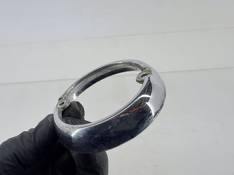 Vintage OEM 1955-1963 WILLYS Parking Lamp Light BEZELS Glass LENS KADH 21689 C49