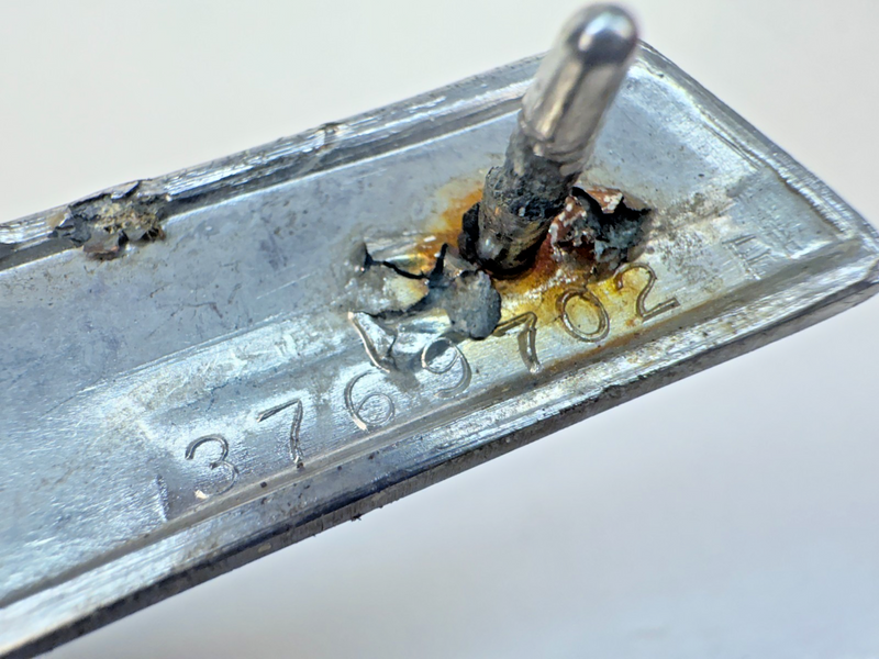 OEM 1960 Chevrolet Impala #2 Right Front Fender Chrome Molding Trim Louver E6-72