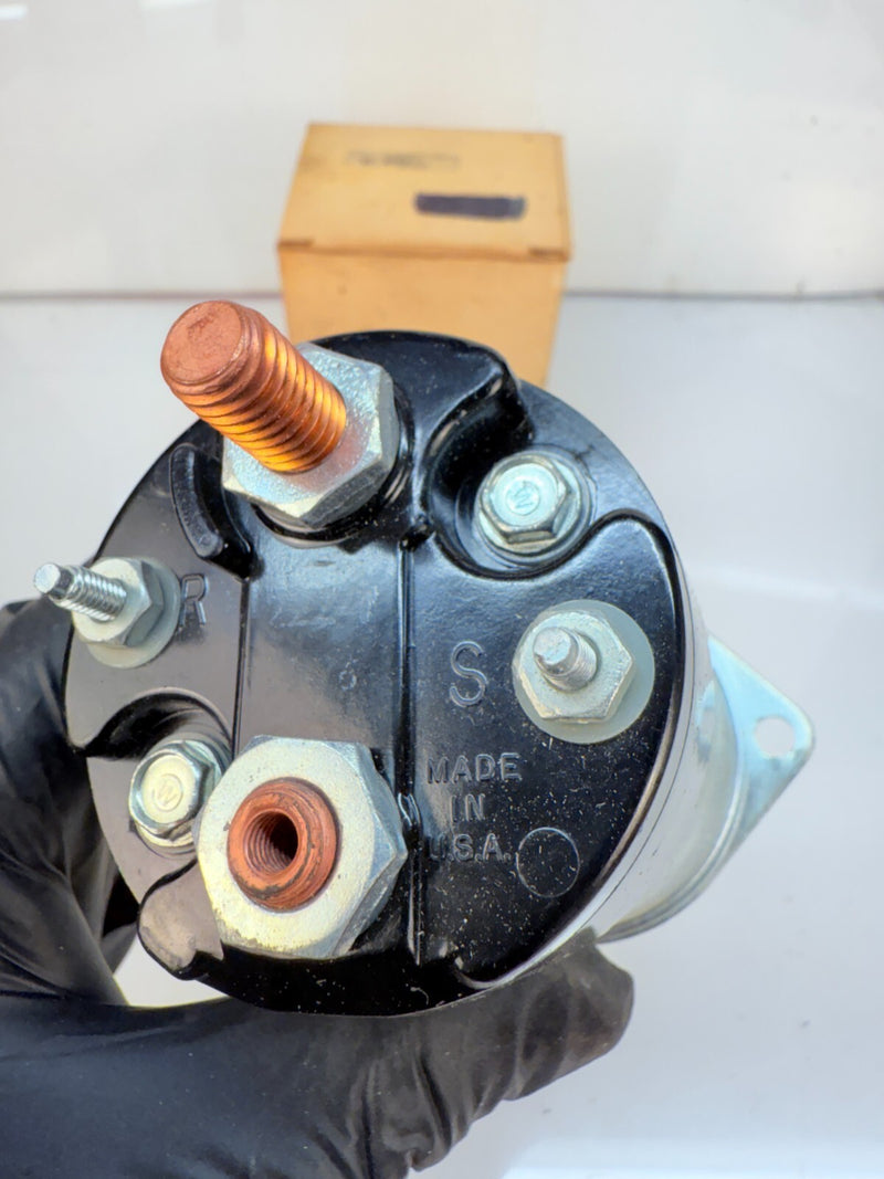 NOS Chevy GM 1957 58 59 60 Corvette Bel Air Starter Solenoid 1119919 Delco B63-7