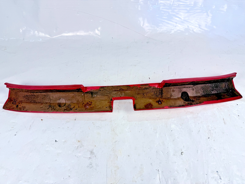 OEM 1969 - 1972 Corvette C3 Header Molding Red Coupe Trim Panel 1970 1971 B82-6