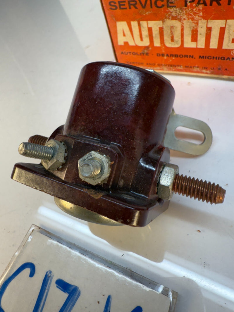 NOS Standard 12 Volt Starter Solenoid SS573 1960-62 Valiant Mopar 2095330 C17-16