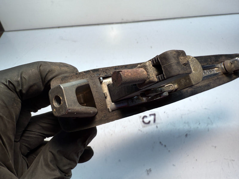 OEM Mercedes W123 Rear Exterior Door Handle 1237600359 C7-11