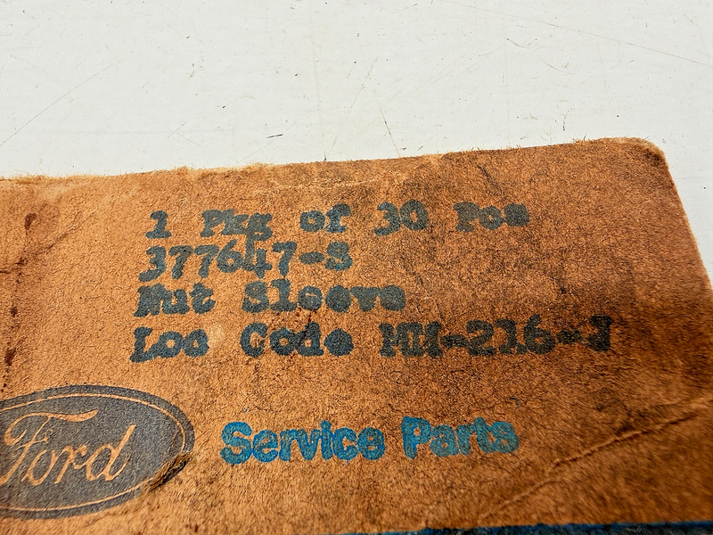 (19) NOS 1963 1964 Ford Galaxie Nylon Nut Sleeve 377647-S C67-161