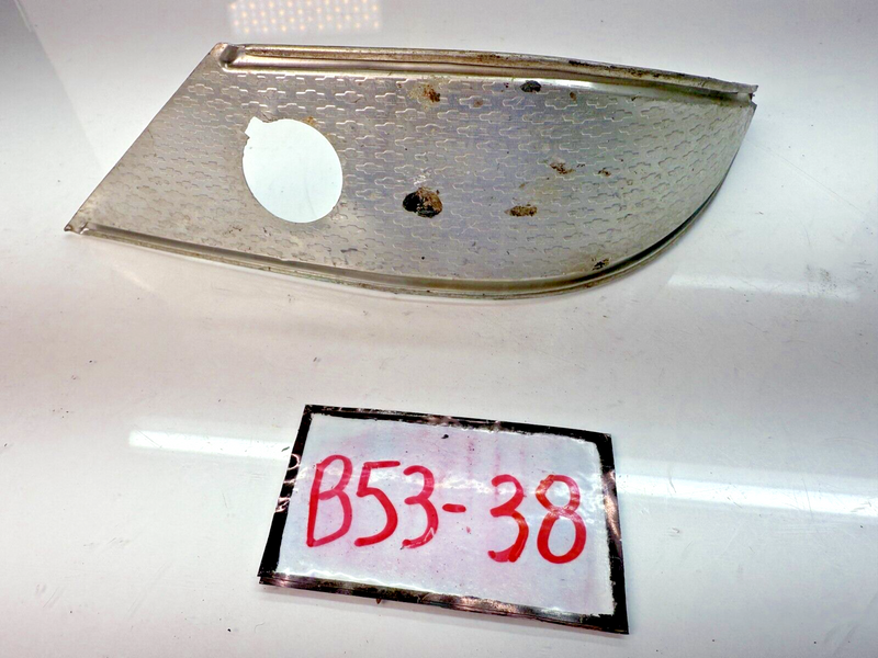 OEM 1955 1956 Chevy Belair LH Dash Aluminum Trim Molding Interior Bowtie B53-38