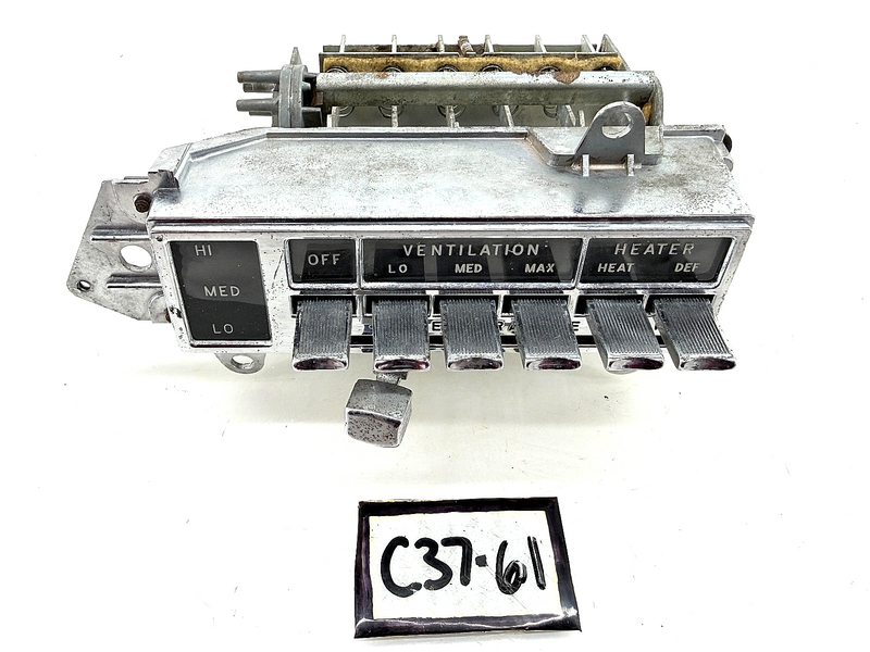 1965 1966 OLDSMOBILE 88 98 STARFIRE HEATER SELECTOR DASH CONTROL GM 7290053 C37