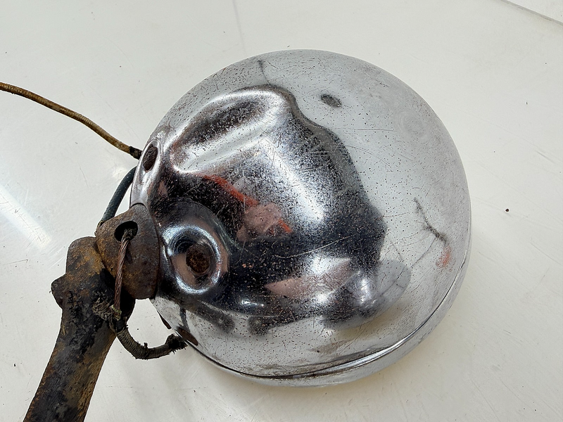 Original DIETZ N.Y. 510 FOG LIGHTS & Brackets MATCHING PAIR Ratrod Truck  C36-63