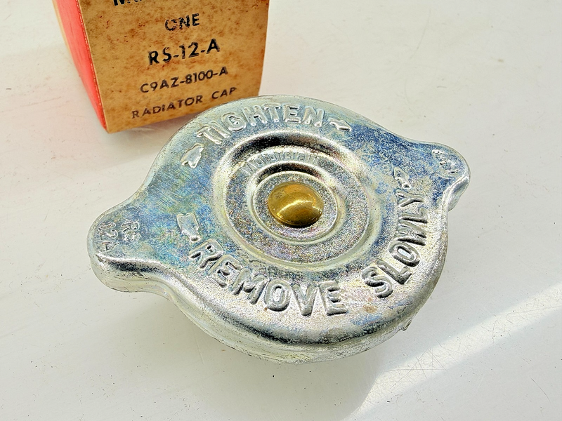 NOS 1965 - 1972 Ford Galaxie Fairlane Thunderbird Radiator Cap C9AZ-8100-A C61