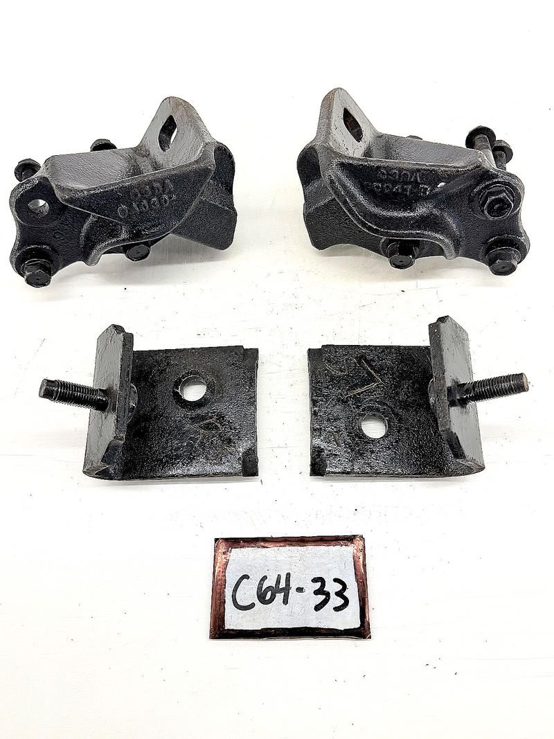 OEM 1964 - 1966 Mustang GT 1963 - 1965 Falcon 260 289 MOTOR MOUNT FRAME BRACKETS