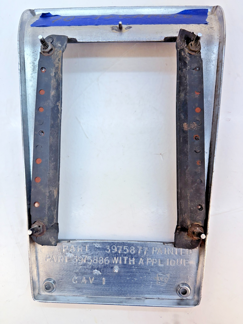 OEM 1970 1971 1972 Camaro Z28 Automatic Transmission Shift Plate 39775877 B81-32