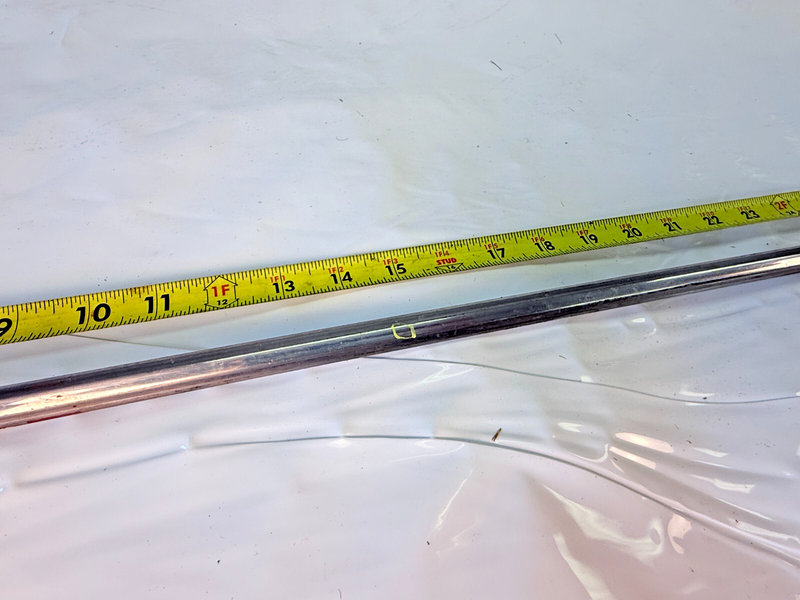 OEM 1960 IMPALA CONVERTIBLE 2 DOOR Quarter PAINT DIVIDER TRIM MOULDING LH S1-51
