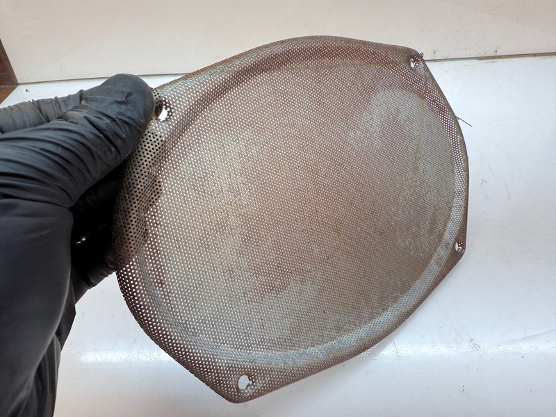 OEM 1958 - 1959 Corvette Radio Speaker Metal Dash Screen GRILLE 58 59 B74-12