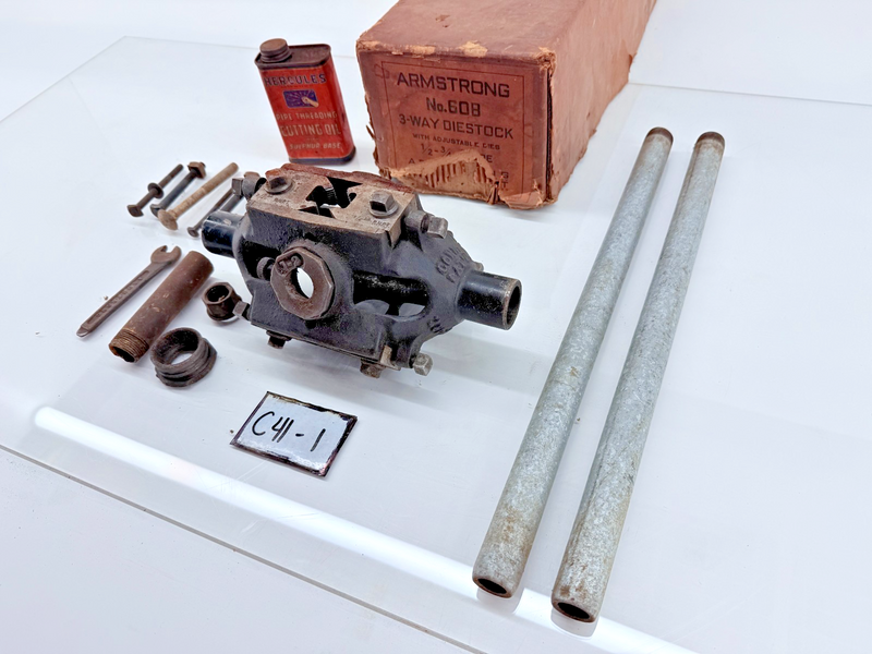 Armstrong 3-Way Adjustable DIESTOCK NO. 608 C41-1