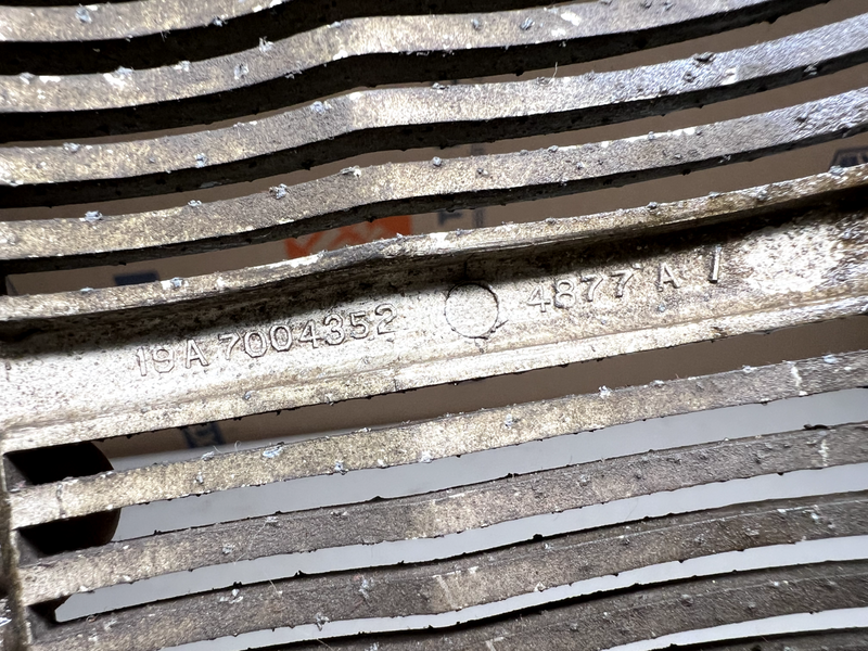 ORIGINAL 1941 Mercury Radio Speaker Grille Front Trim Dash Cover OEM U1C-B9