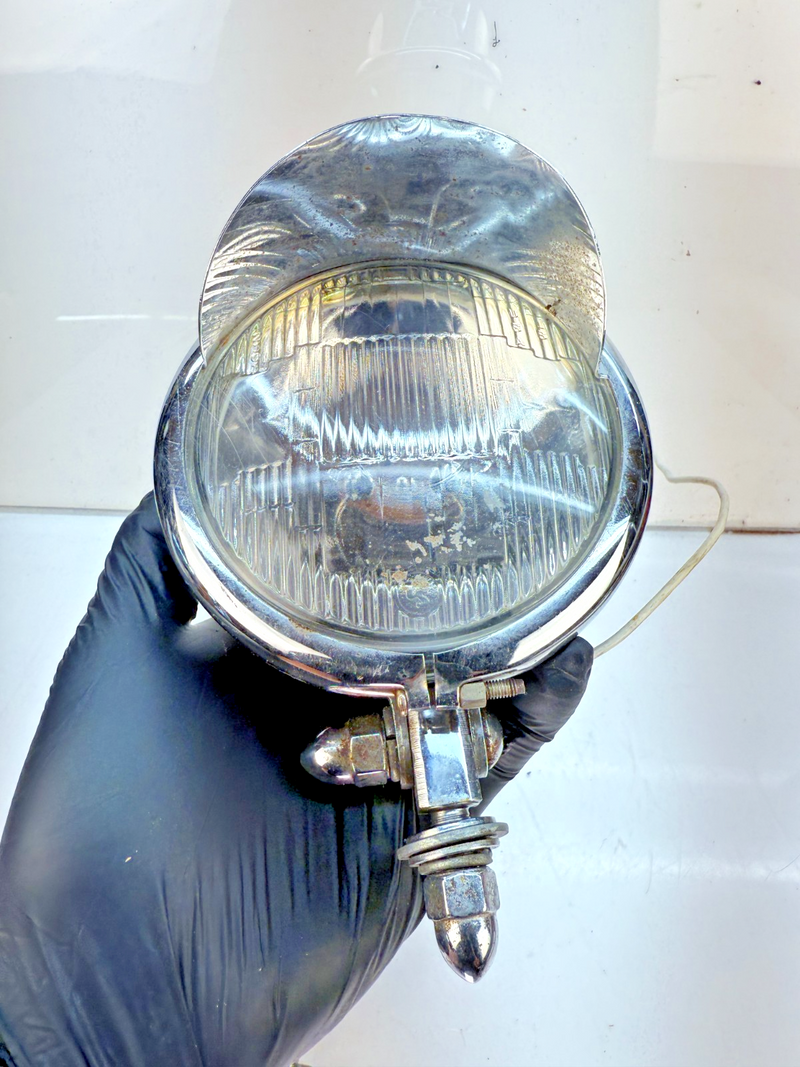 Vintage PAIR 1940s 1950s Bolt-On Spotlights GM Bomb Hot Rat Rod USA B83-64