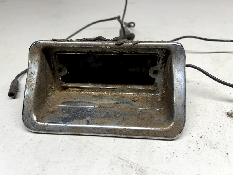 FORD THUNDERBIRD REAR BUMPER BACKUP LIGHT HOUSINGS 1961-1963 OEM U1C-B9-2
