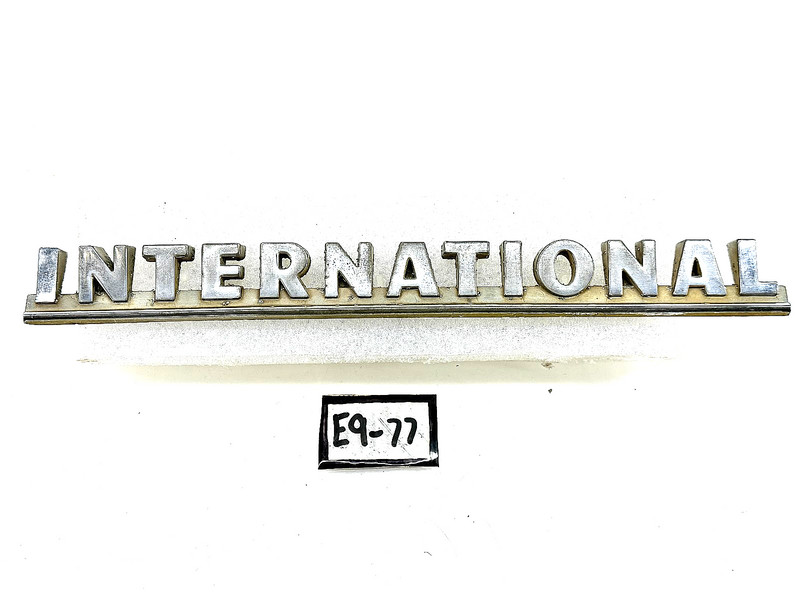 OEM 1950 - 1968 International Truck Chrome Side Nameplate 82195-R1 E9-77