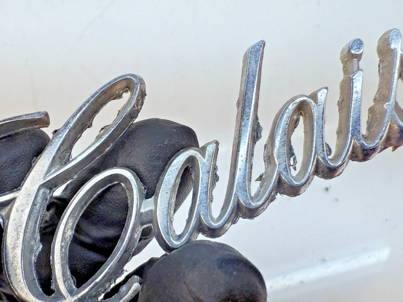 OEM 1971 - 1976 Cadillac Calais Chrome Emblem Script 1972 1973 1974 1975 E5-17