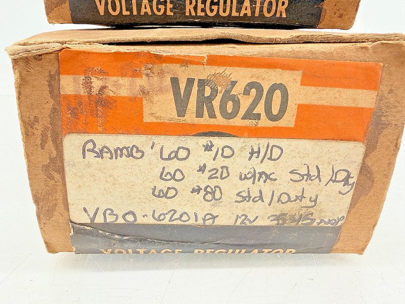 (1) NOS 1960 1961 AMC RAMBLER STUDEBAKER VOLTAGE REGULATOR 12V VR620 C74-9
