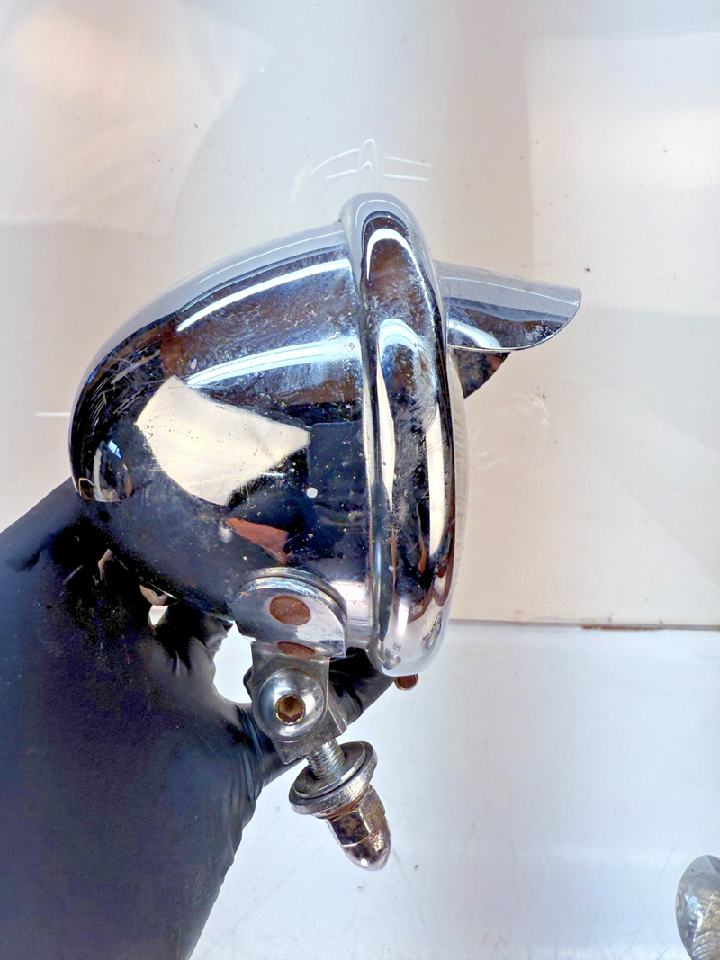 Vintage PAIR 1940s 1950s Bolt-On Spotlights GM Bomb Hot Rat Rod USA B83-64