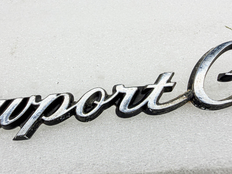 OEM 1969 - 1971 CHRYSLER NEWPORT CUSTOM SCRIPT EMBLEM 2901360 E10-71