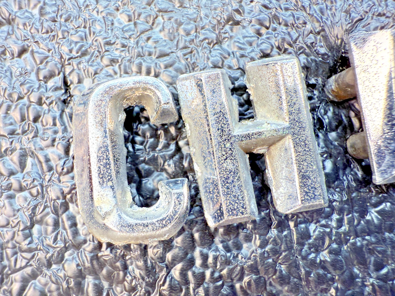 OEM 1960 1961 Chevy Impala Bel Air Chrome HOOD LETTERS "CHEVROLET" 60 61 E5-70