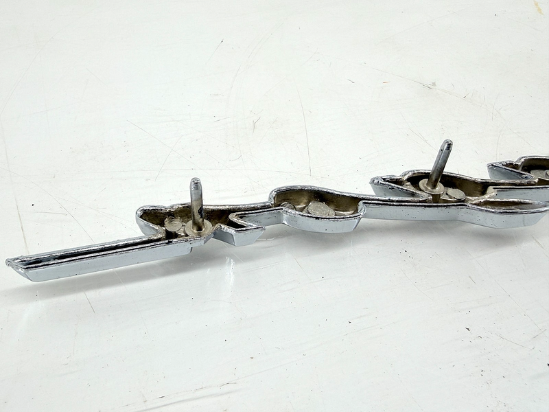 OEM 1966 1967 Ford Ranch Wagon Fender Chrome Emblem C69-25
