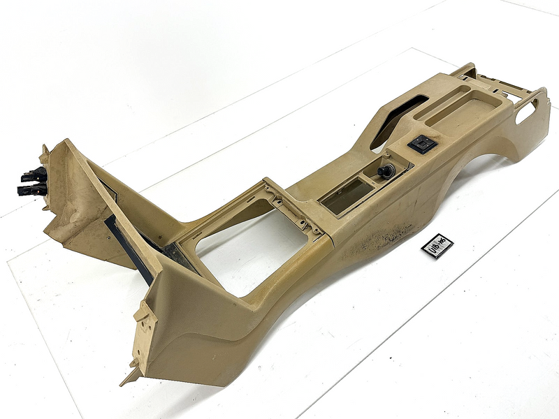 OEM 1987 - 1993 Ford Mustang Fox Body Center Console Tan E7ZB-61045A36-A U1B-105