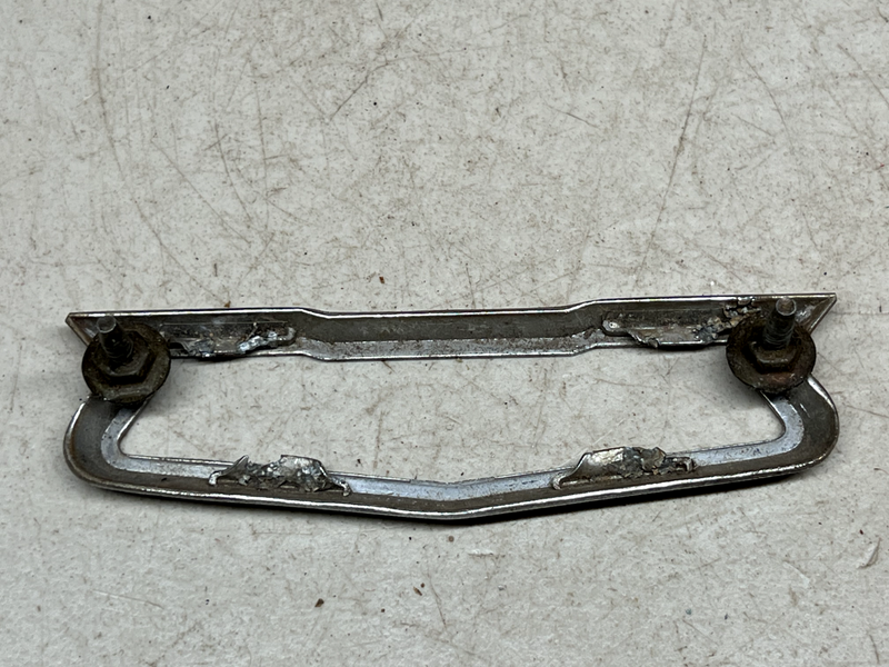 OEM 1960 Chevrolet Impala Chrome Trunk Emblem Trim V8 60 B24-14