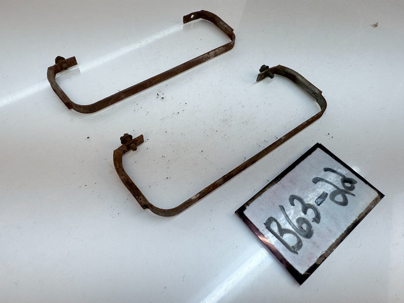 OEM 1959 1960 Chevrolet Impala Bel Air Heater Core Mount Brackets GM B63-22