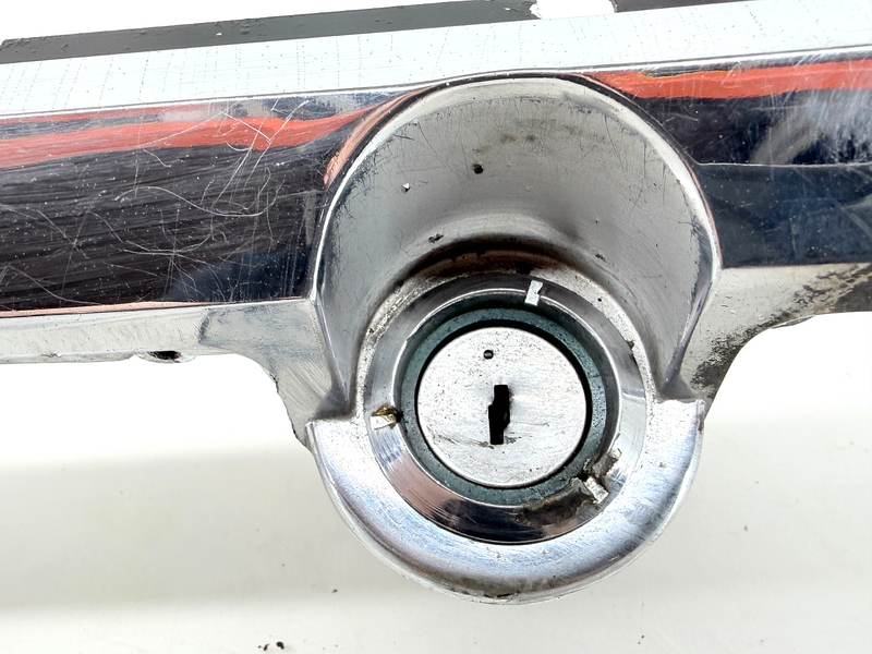 OEM 1965 FORD THUNDERBIRD DASH CHROME IGNITION PANEL TRIM C5SB-6304652-A C69-15
