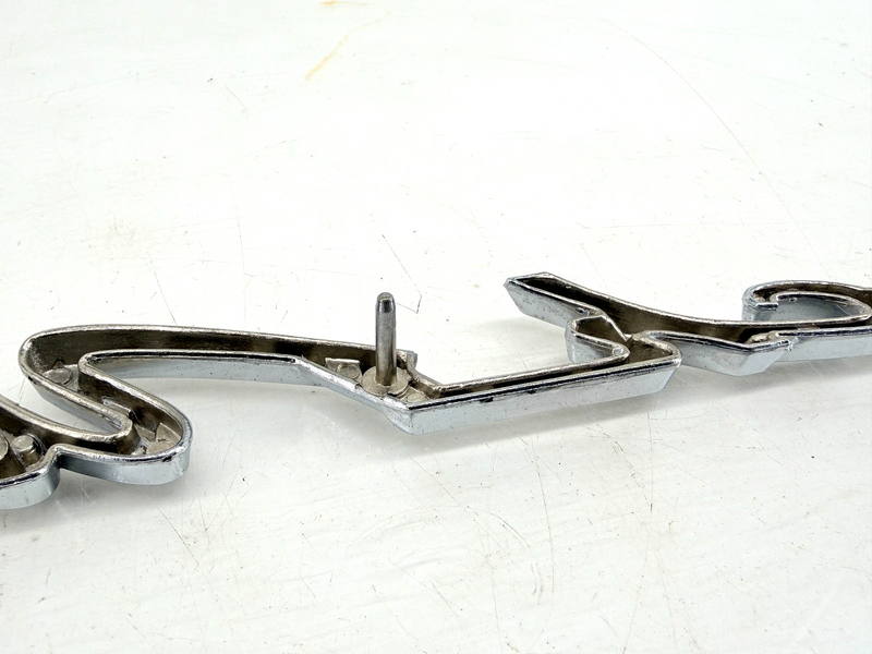 OEM 1966 1967 Ford Ranch Wagon Fender Chrome Emblem C69-25