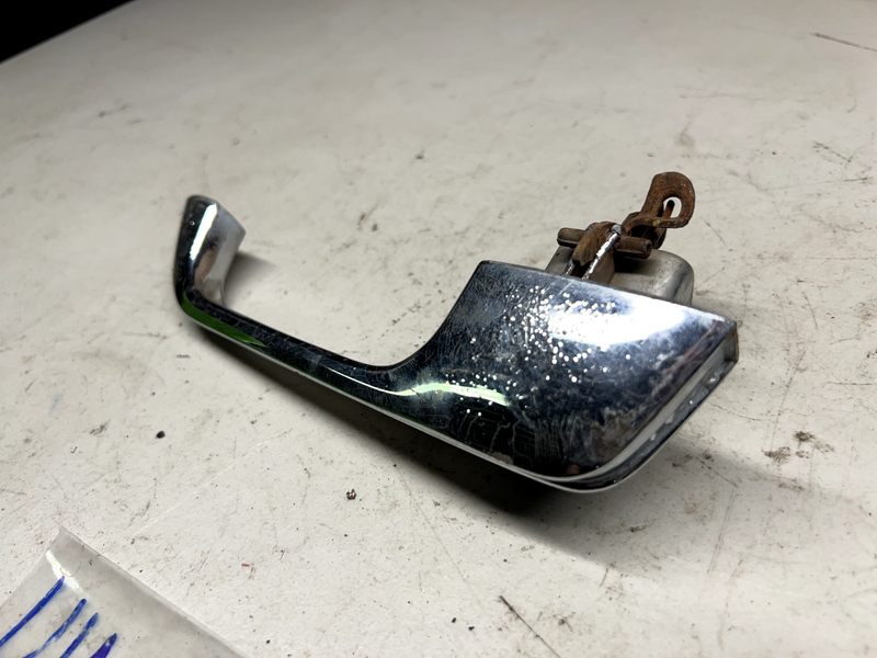 OEM 1973-1987 Chevrolet GMC C K Truck Exterior Passenger Chrome Door Handle B17