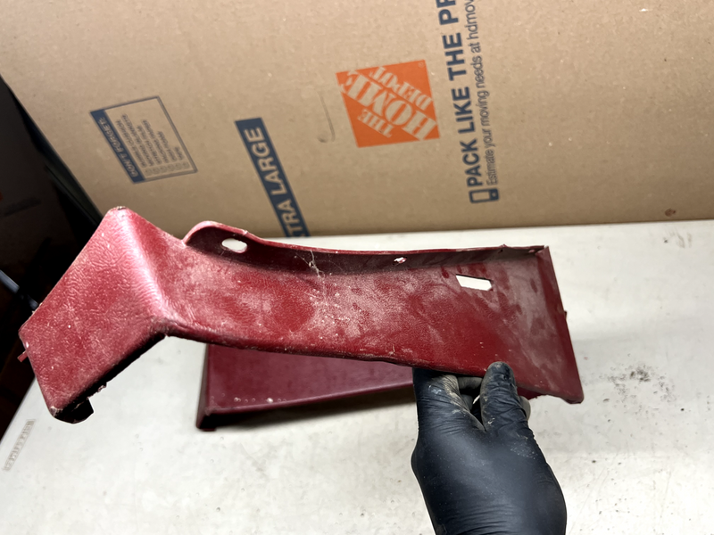 1964-1966 FORD THUNDERBIRD  GALAXIE AND MERCURY BUCKET SEAT TRACK COVER TRIM B33