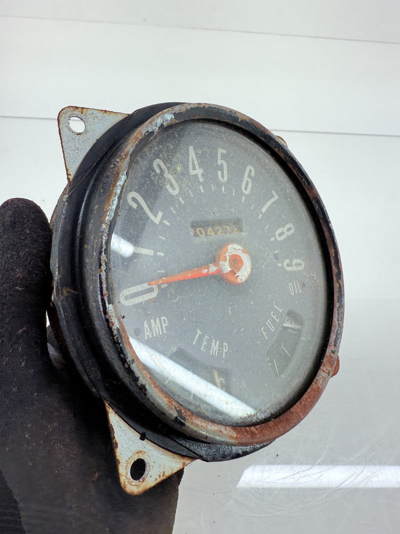 OEM 1950s 1960s Willys Jeep CJ5 CJ6 Speedometer Gauges Cluster CJ 90mph C36-2