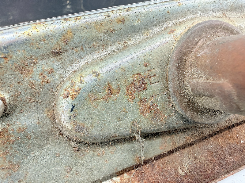 NOS 1957 Chevrolet BelAir 210 Rear License Plate Light Lamp 898309 C73-20