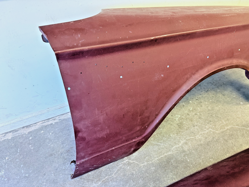RARE Factory OEM 1963 - 1964 Ford Fairlane Front Fenders PAIR RH LH Fender 63 64