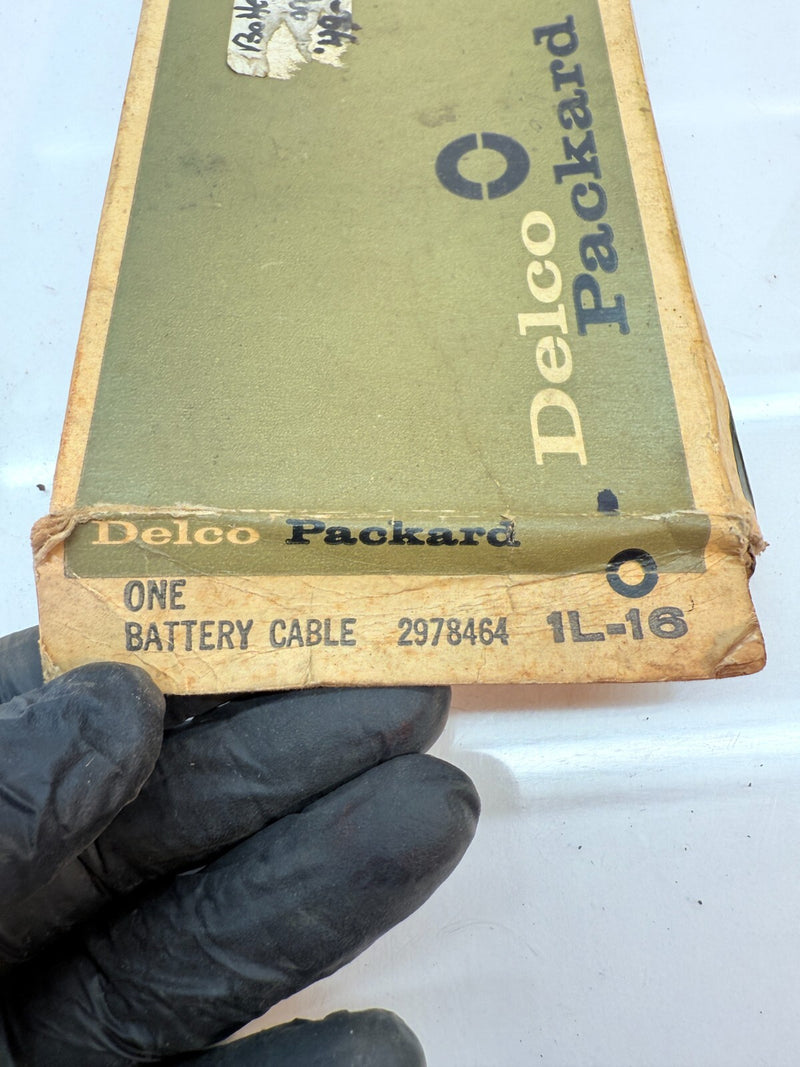 NOS 1940-59 GM Delco - Packard Ford Dodge Desoto Cadillac Battery Cable C23-18
