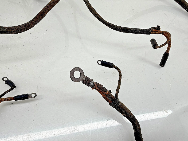 NOS 1930's 1940's Ford Cowl Dash Wiring Harness 91A Cloth C63-26