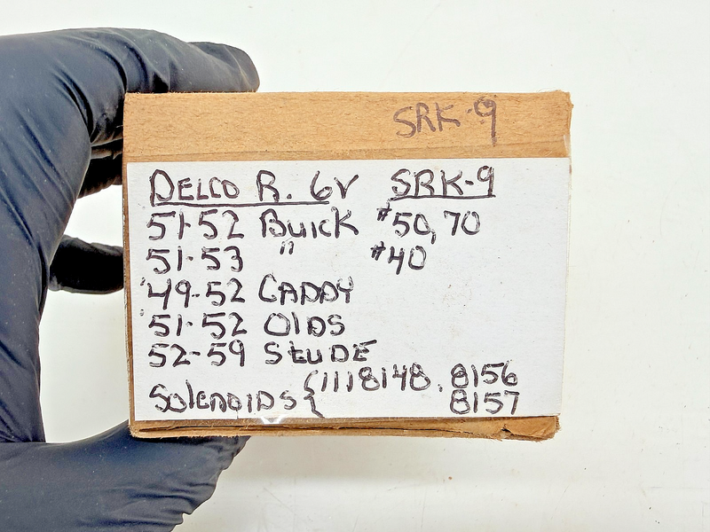 NOS 1951 -1959 BUICK CADILLAC OLDS STUDEBAKER SOLENOID REPAIR KIT SRK-9 C74-23