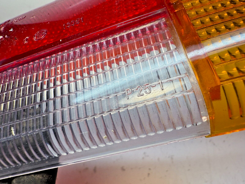 NOS OEM Mercedes Tail Light Lens RIGHT W114 W115 1968-1973 1158261456 C6-11