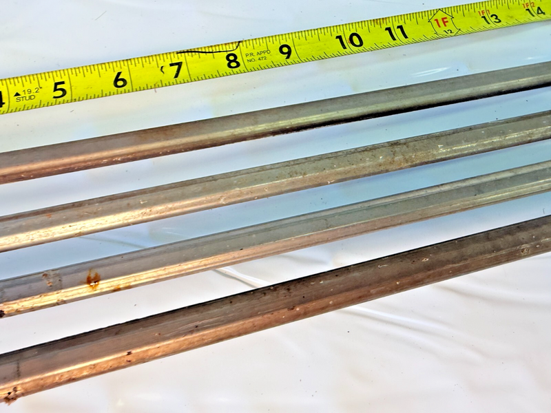 OEM 1960 Chevy Impala 4 DOOR Paint Divide Quarter MOLDINGS / TRIM FULL SET S1-62