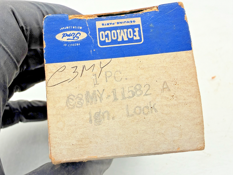 NOS 1963 1964 Mercury Ignition Lock Cylinder w/ Keys C3MY-11582-A C57-34