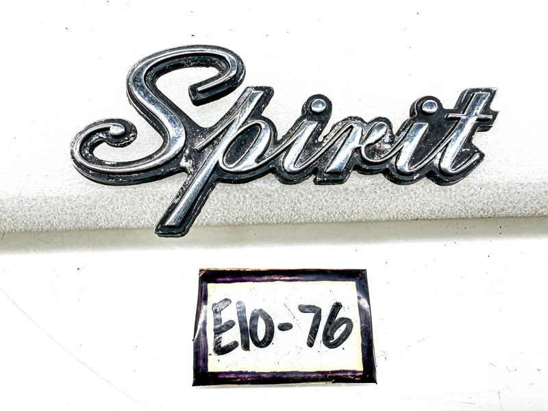 OEM 1979 - 1983 AMC SPIRIT SCRIPT FENDER EMBLEM 3731070 E10-76
