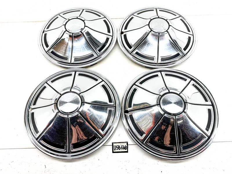 OEM 1972 - 1976 Plymouth Valiant Scamp Duster 14" Hubcaps Wheel Covers U5B-126