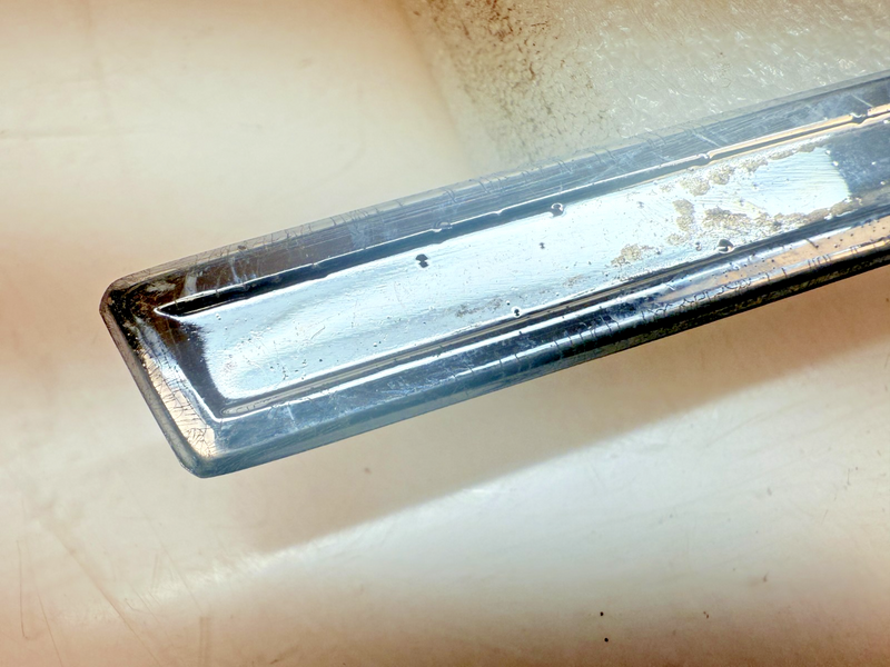 OEM 1960 Chevrolet Impala #1 Left Front Fender Chrome Molding Trim Louver E6-70