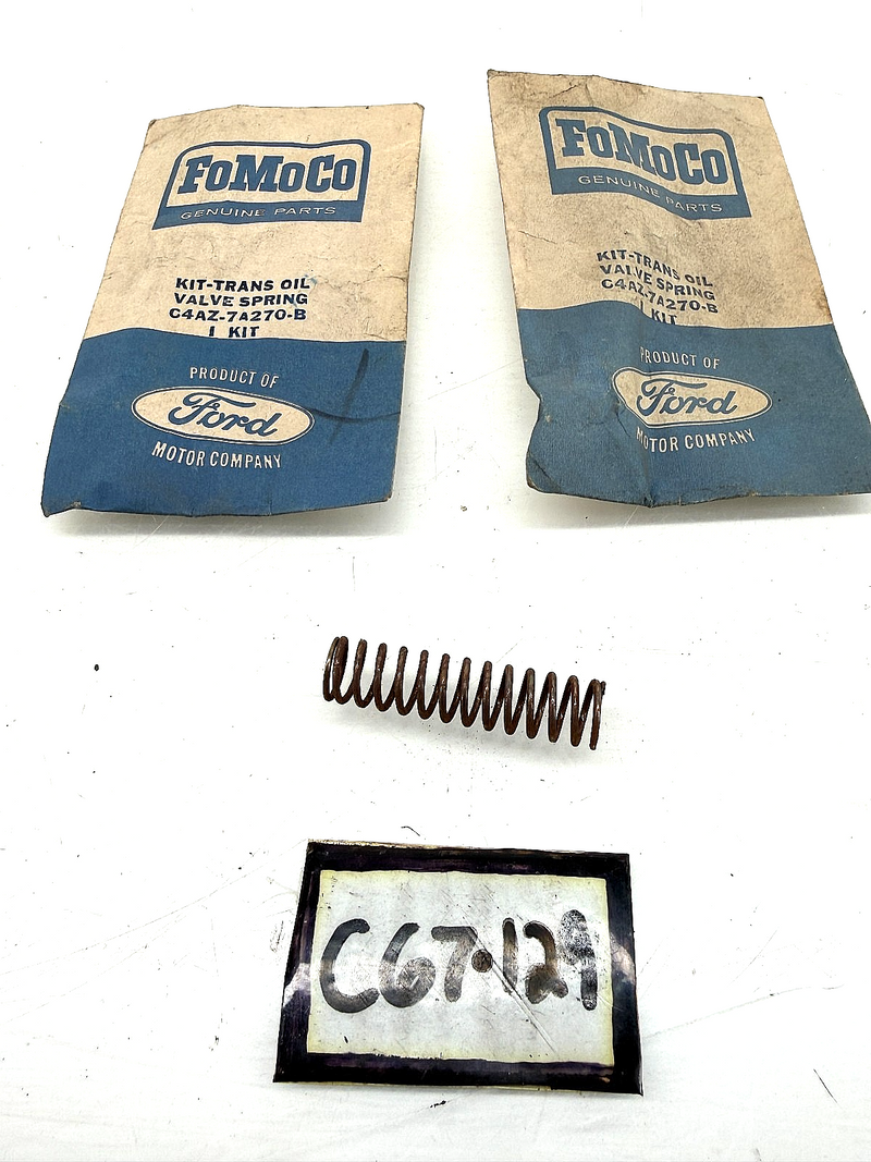 (1) NOS 1964 - 1972 Ford Thunderbird Kit-Trans Oil Valve Spring C4AZ-7A270-B C67