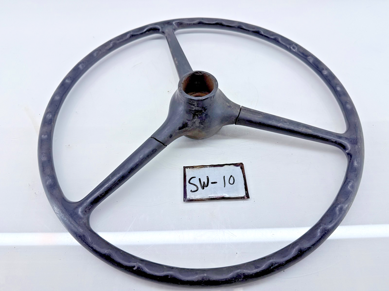 OEM Sheller Jeep Willys CJ 3 Spoke Steering Wheel MILITARY SW-10